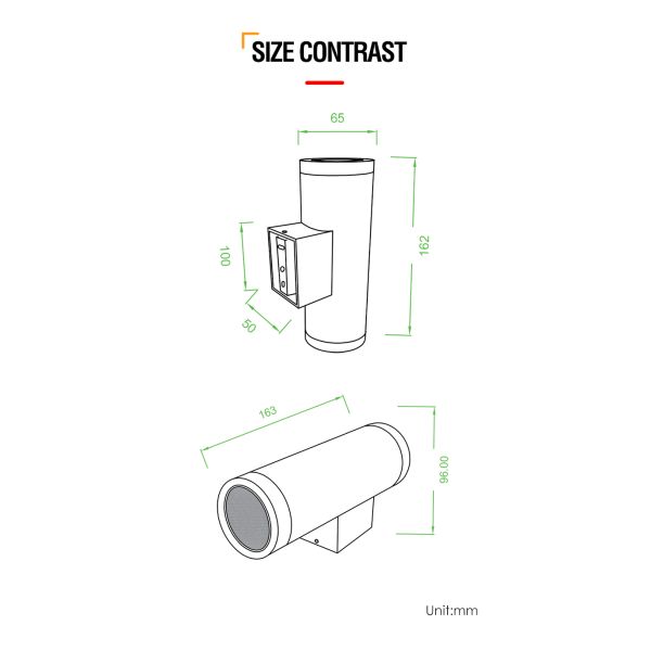 Cree COB 10W Wall light Modern Style Lighting Aluminum Housing Led Outdoor Wall Light Fixtures