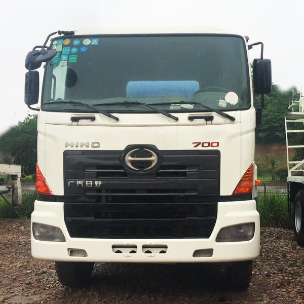 High Standard 10CBM Second Hand Truck Mixer , HINO 700 Truck Refubished