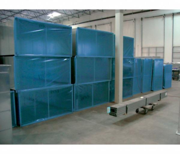 Sealing Off HNHN 200' HVAC Duct Protection Film For Storage