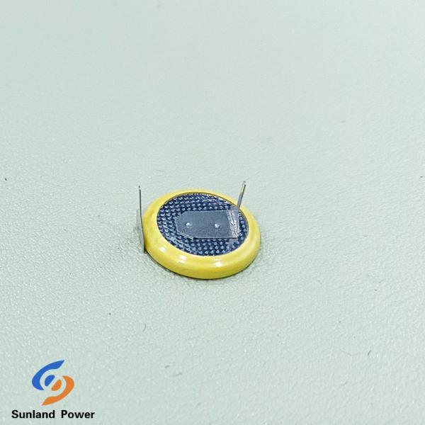 Перезаряжаемая литийная батарея ML1220 3.0V 16mAh Монета / кнопка с ногой