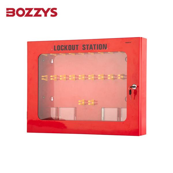 Customized Lockout Kit Station , Durable Lockout Tagout Storage Cabinets