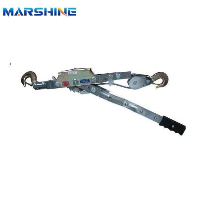 Metal Tightener Hand Cable Puller Ratchet Chain Hoist Tackle Block For Precise Pulling