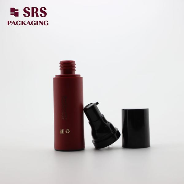 15ml 30ml 50ml Empty PP Plastic Translucent Recyclable Foundation Airless Plastic Pump Bottles