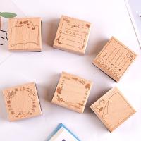 étiquette d'impression en bois pour jouets pour enfants