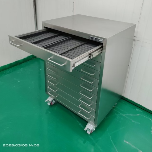 SS316L Stainless Steel Mould/Punches & Dies Storage Cabinet 10 Layer For Tablet Press Tooling
