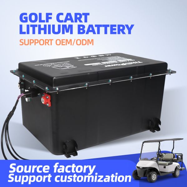 EZGO Yamaha Club Car Lithium Battery 51.2V 105Ah Replacing Lead Acid Pack