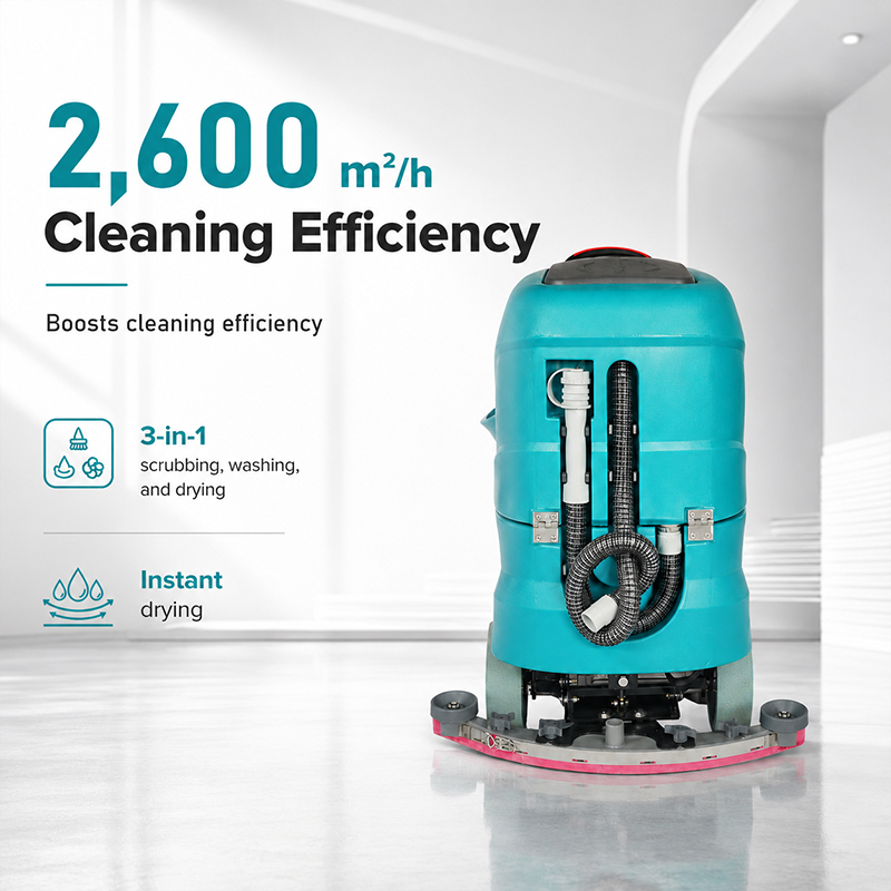 Best Sell Electric Battery Powered Floor Cleaning Machine Rider Terrazzo Floor Cleaning Floor Scrubbing Machine
