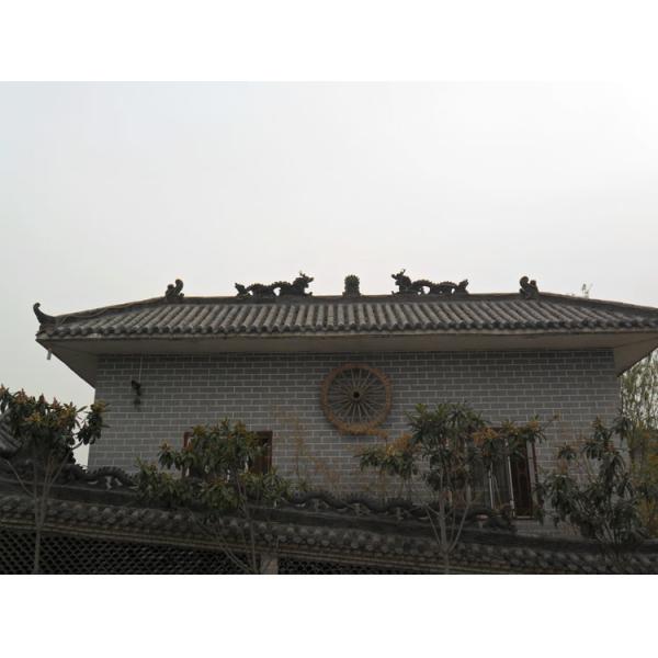 Серый цвет мечети старых Unglazed китайских черепиц глины японский строя керамический