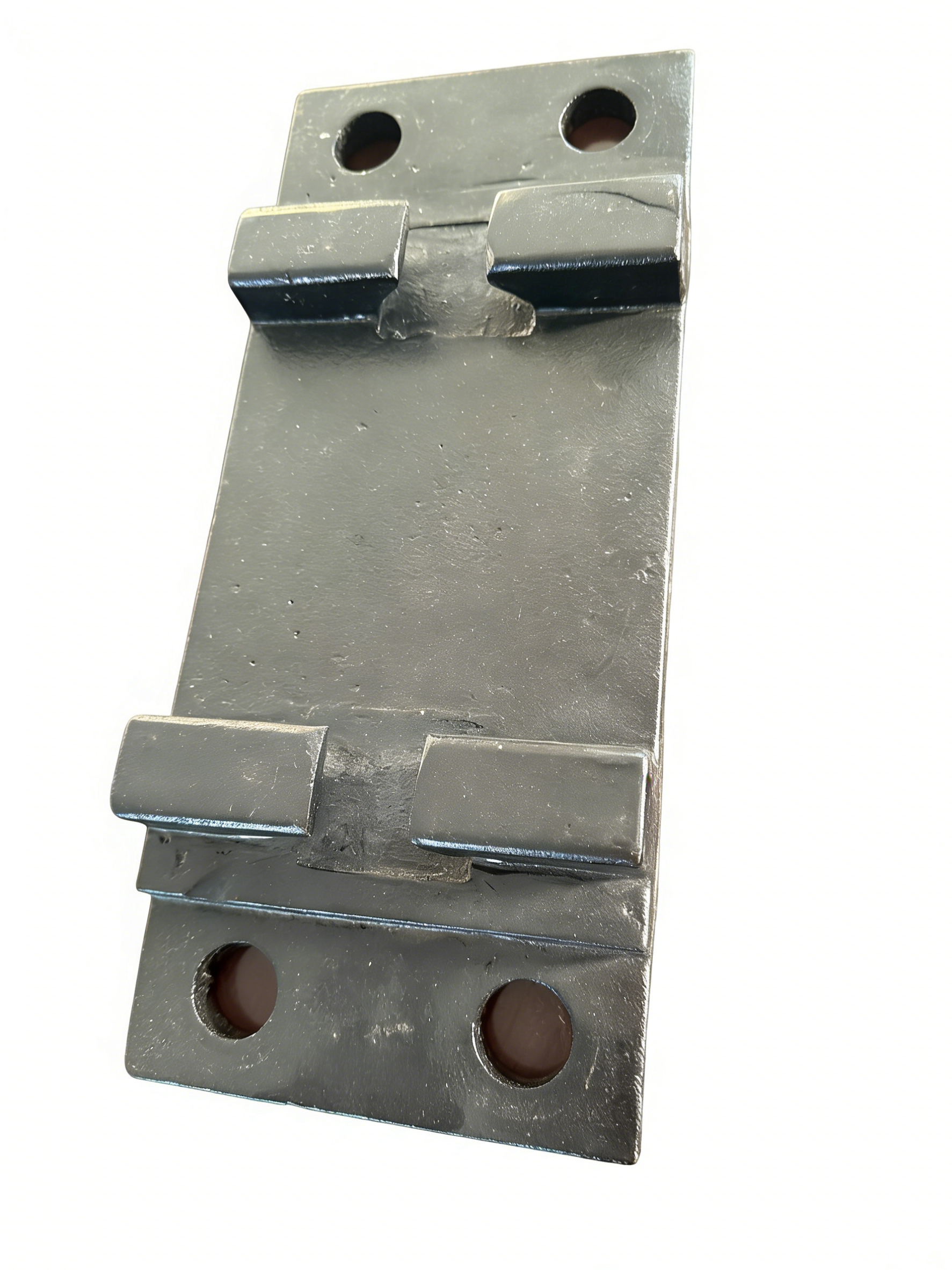 Ductile Iron Rail Tie Plate Corrosion Resistance Railway Base Plate For Rail Fastening