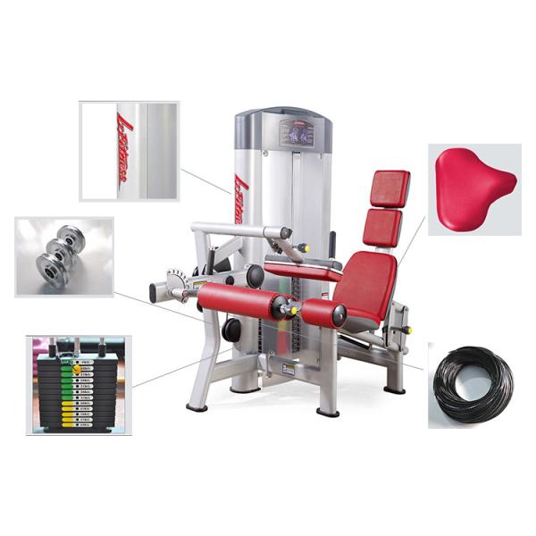 Life Fitness Workout Equipment / Seated Leg Curl Machine For Commercial Gym