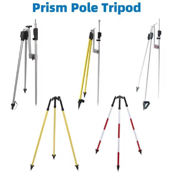 Total Station Prism Alignment Tripod GPS Measuring Tripod RTK Carbon Fiber Tripod Leica 2.15 Meter Tripod