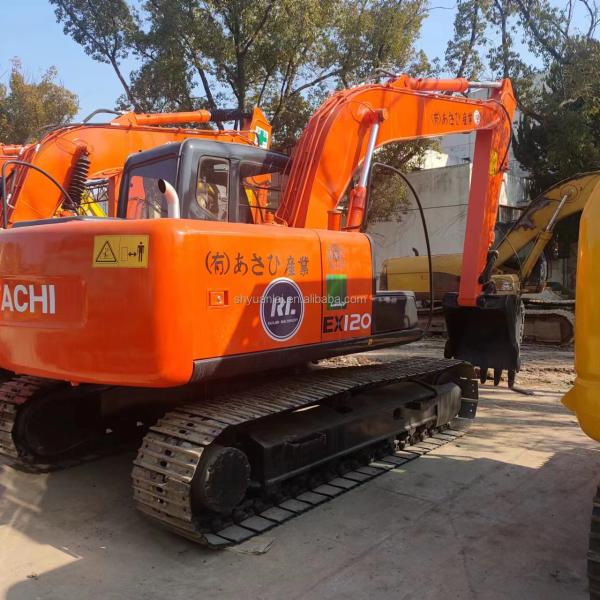 Excavatrice 12T Hitachi EX120 adaptée à diverses applications et projets