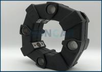 80A máquina escavadora Hydraulic Pump Couplings Flex Coupling Rubber Black