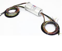 Oro bajo grande del esfuerzo de torsión del anillo colectando del diámetro interior de la rotación lisa a la velocidad material 300RPM del oro