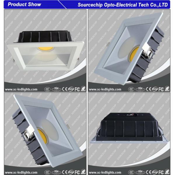 High luminance 20W square led cob down light Supply