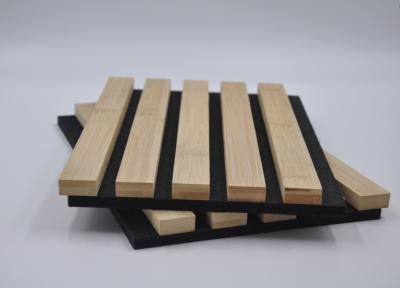 21mm Interior Acoustic Slat Wood Panels Sound Insulation Wall Panelling