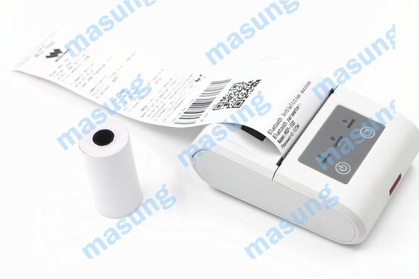 Wireless bluetooth interface 58 mm paper width portable thermal printer for taxi meters