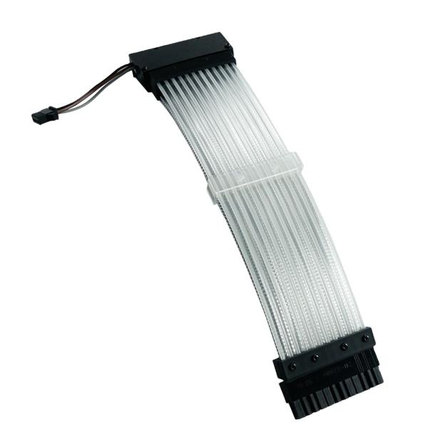 Brand new 5V 3Pin 24Pin ARGB EXTENSION cable cord  Computer Straight Cable Synchronous Single Headlight Flat cable 300mm
