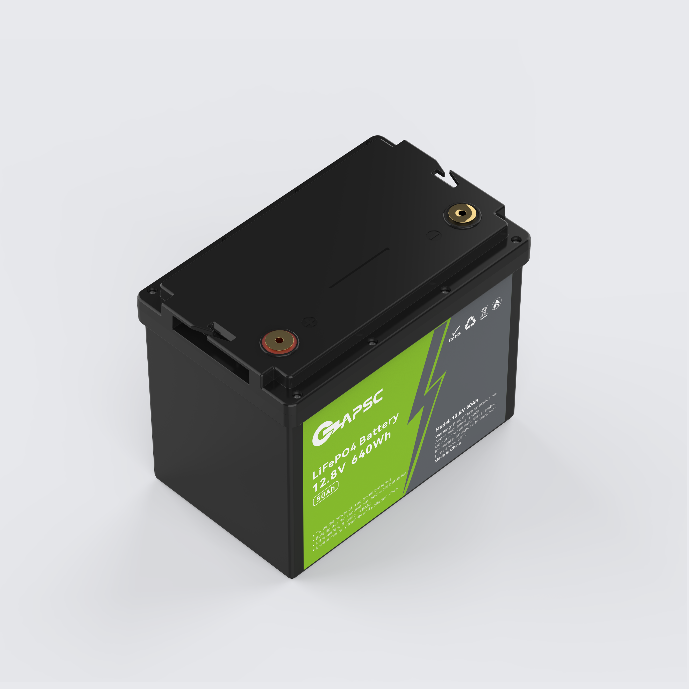12.8V50Ah Lead-acid replacement battery