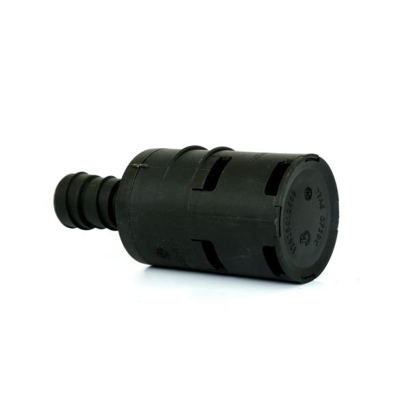 Diesel Van Heater Spare Parts Black Plastic Air Filter Muffler Avoid Mud In Duct Inlet