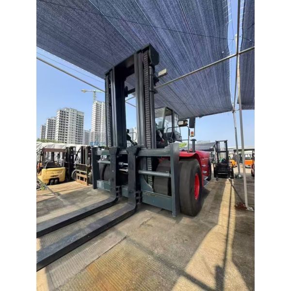 High Efficiency 45T Top Quality LINDE Container Forklift Reach Stacker Ready To Ship