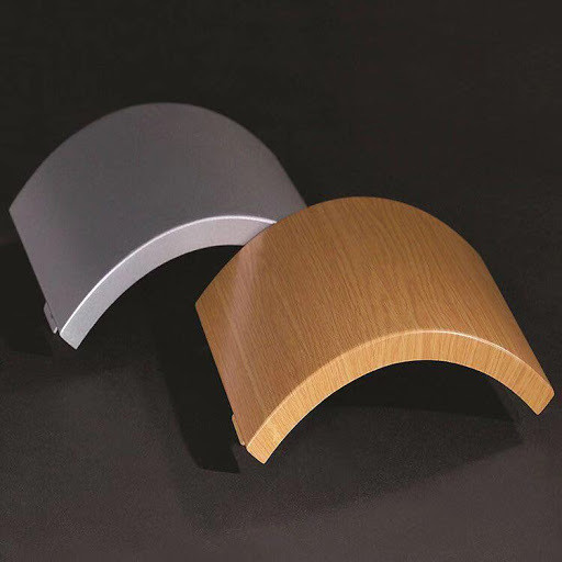 Anodic Oxidation PE Coated 1200mm Wooden Aluminum Veneer Panel