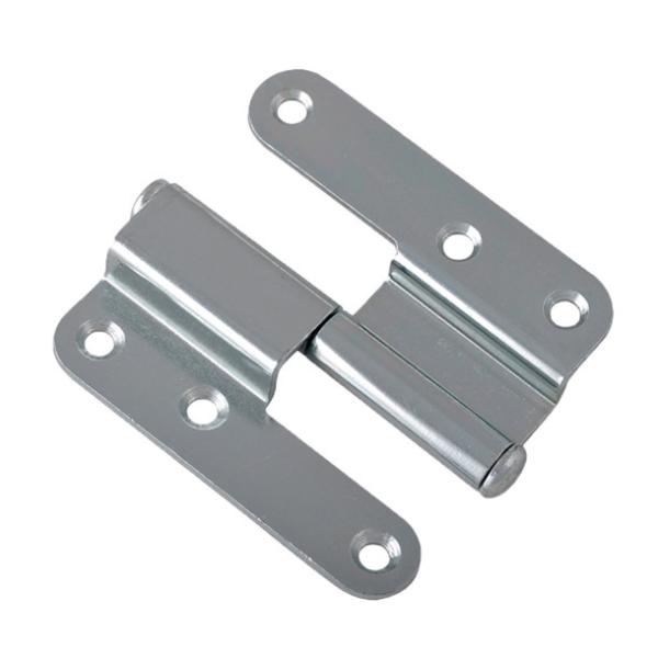 A dobradiça de porta de aço Chrome do ISO Windows zinca a superfície para a porta interior