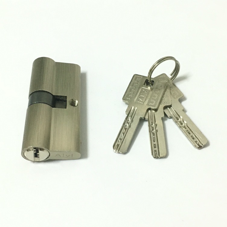 Customized Aluminum Cylinder Lock SN CP GP SB AB MAB AC Double Thumbturn Cylinder