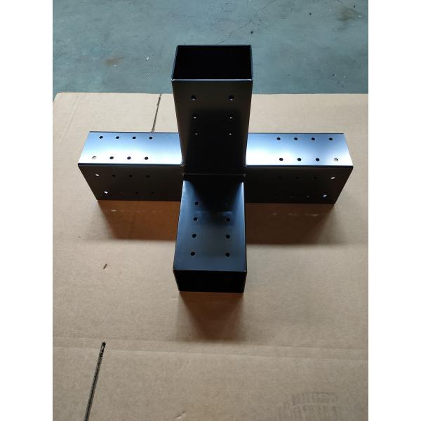 Standard Awning Post Support Wood Connector Extension Steel Pergola Rafter Bracket Single-side