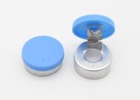 20.3*7.3mm Tear Off Caps Customized Logo Plastic PP And Aluminum Material