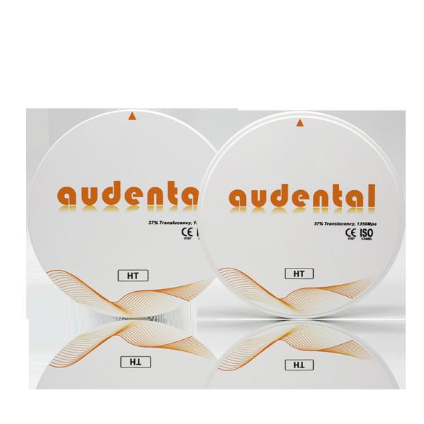 HT/DHT Blocs de zirconium dentaire blanc matériel de laboratoire CAD CAM pour couronne