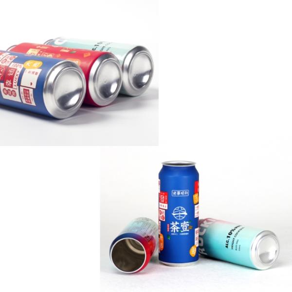 16.9oz Food Beverage Packaging Carbonated Drinks 500ml Aluminum Cans
