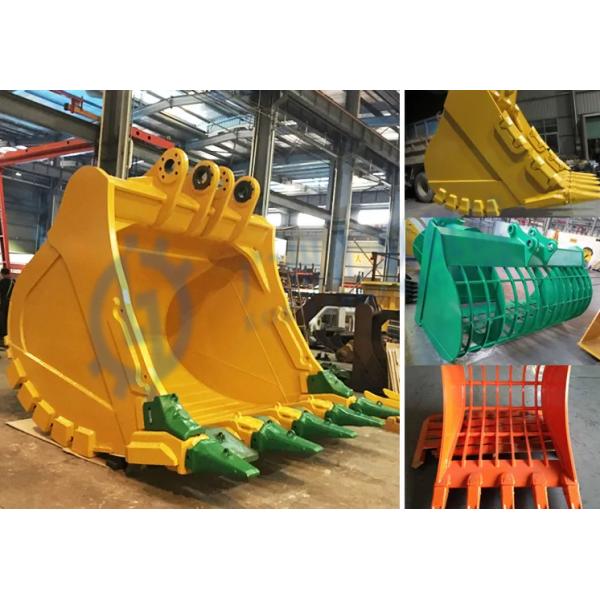 Komatsu 10-115 Ton Excavator attachment Grate Customized Bucket For PC200 PC360 PC350 PC270 PC500 PC750 PC1100 PC1250