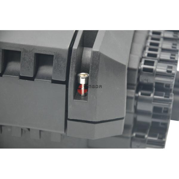 GPON FDB Inline 96 Cores PP Black 24 Ports SC Optical Fiber Splitter Access Terminal Closure