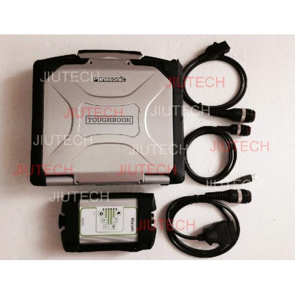 Ordenador portátil  Vocom del sistema completo CF30 para el paquete del cartón de la diagnosis del motor de