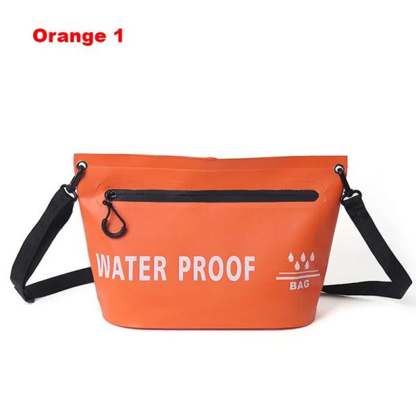 Zipper Waterproof Storage Bag Multi-Color Portable Waterproof Bag Waterproof Dry Bag Travel Handbag Pack Wash Sack Swimming Rafting Kayaking River Trekking Floating Boating Water Bags