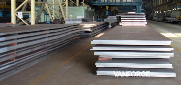 S460K2W Low Alloy Steel Plate , Hardened Steel Plate Thermomechanically Rolled