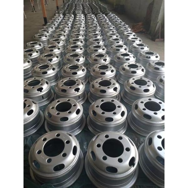 Silver Steel Wheel Spacers Corrosion Resistant With ISO9001 Certification