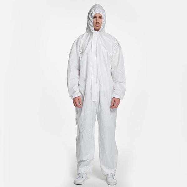 S&J SMS/Microporous/PP/Safety Protective Chemical Disposable Coverall