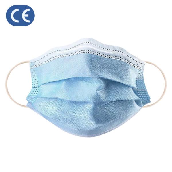 Personal Care Disposable Medical Mask With Freely Adjustable Nose Clip