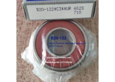 B20-122 Isuzu Panther Aternator bearings special ball bearings for car repair and maintenance 20x47x16mm
