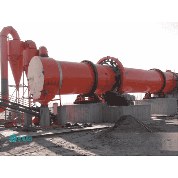 High-Capacity Rotary Drum Dryer for Chicken Manure with 10%-15% Moisture Content and Pathogen Sterilization
