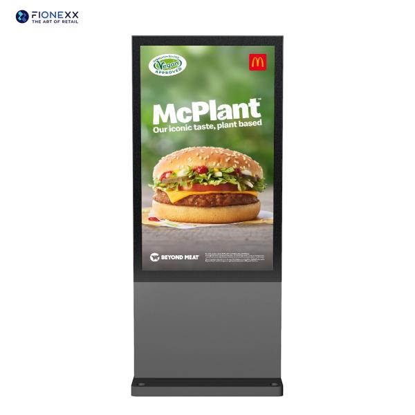 Customizable Android Outdoor Digital Totem Commercial Grade 800-2500nits