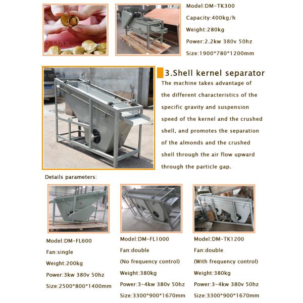 Upgrade Your Nut Processing with Our Hazelnut Cracker and Pistachio Shelling Machine