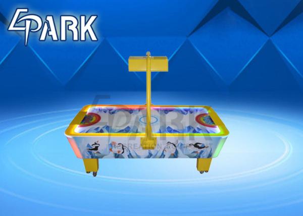 Multifunction Indoor Sports Double Coin Operated Mini Ice Air Hockey Table Game for Kids Amusement
