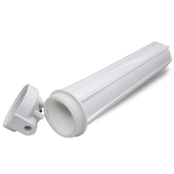 Single O Ring Water Filtration System 20 White Outside Buckle Filter Housing