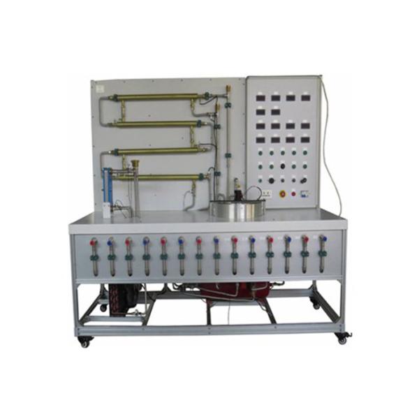SCADA Fluid Mechanics Lab Equipments 12m3/H Heat Exchanger Equipment 2cbm