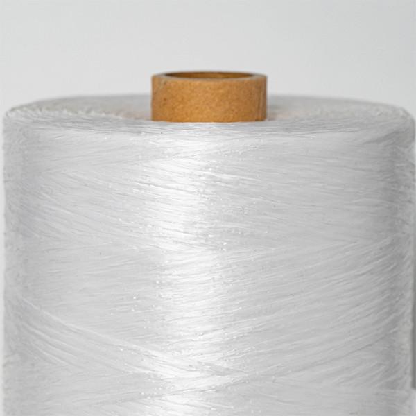 Beige Color Non Twist Fibrillated Polypropylene Thread 220 Tex 2200 Denier 3ply