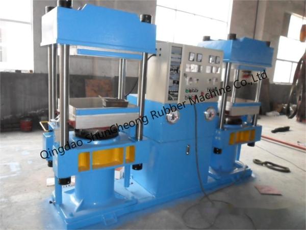 Duplex de aquecimento da imprensa que cura o pé Mat Making Plant da máquina/carro
