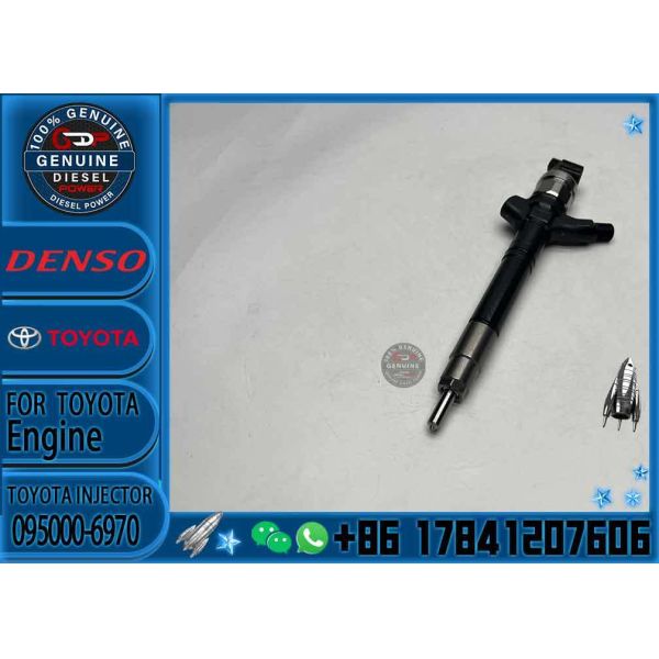 DENSO COMMON RAIL 095000-6970 23670-09190 FUEL Injector 095000-6971 for Toyota Corolla VERSO RAV4, D4D 2.0 23670-0R050